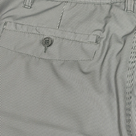 O’Neill hybrid, swim trunk flat front shorts subtle pinstripe gray 34 - Picture 9 of 15